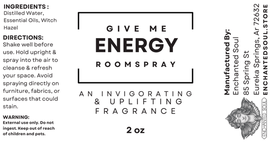 Give Me Energy Room Spray