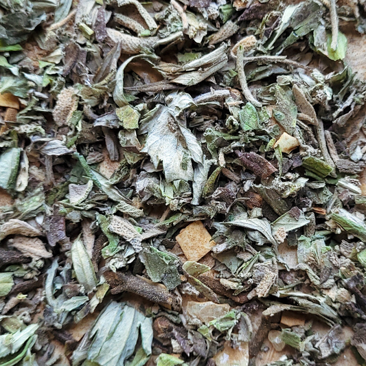 Samhain Herbal Incense – Mugwort Clove Copal Blend for Ancestral Rituals, Protection & Reflection