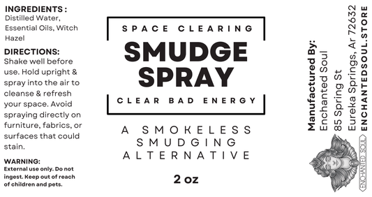 Smokeless Smudge Spray
