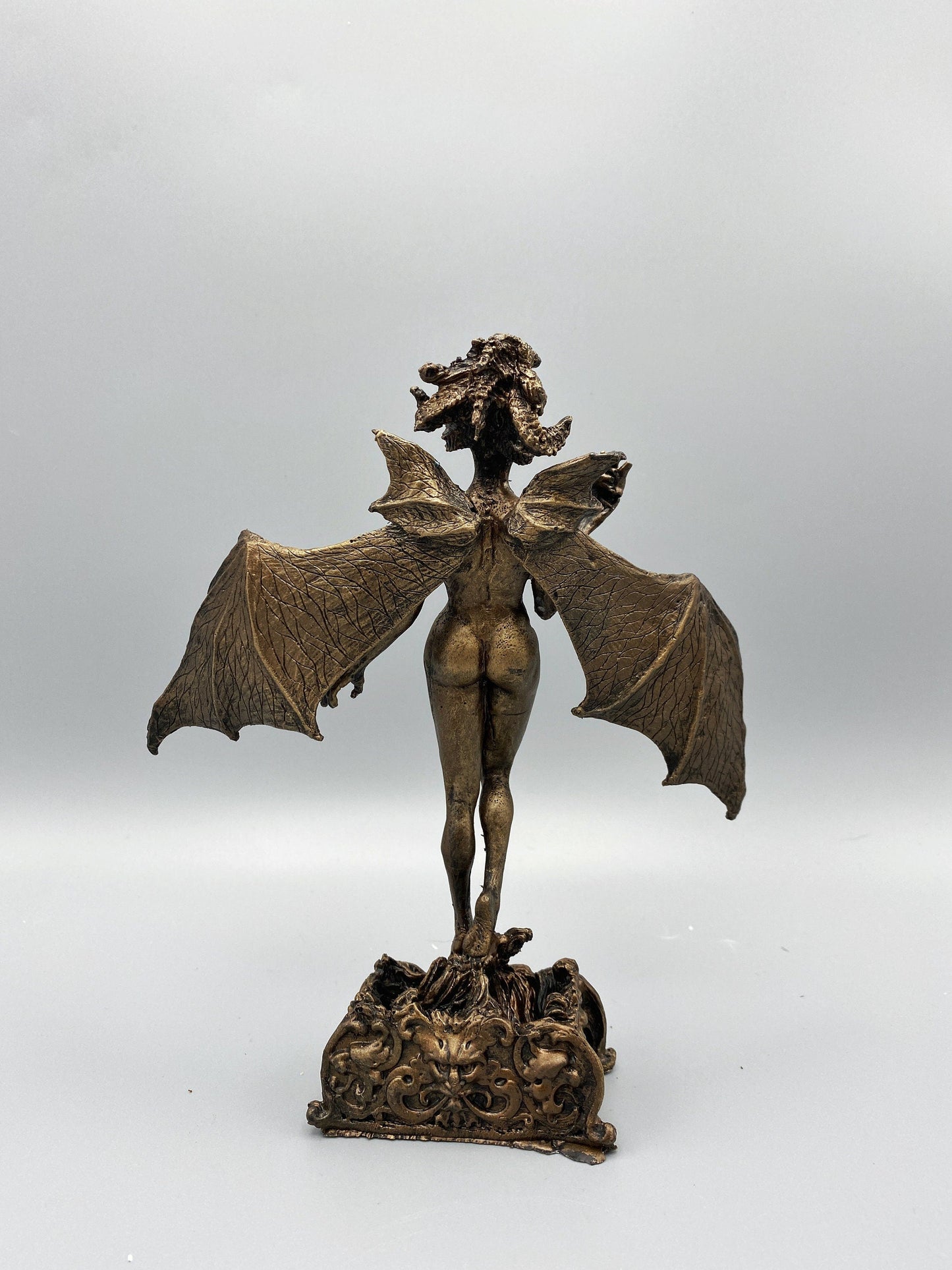 Lilith Statue, Half Scale Resin Sculpture | Mythic Goddess Figurine |Myths and Legends Character |Altar Statue for Gothic Home Decor