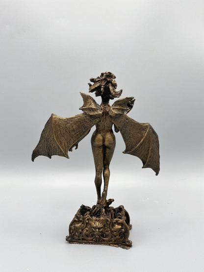 Lilith Statue, Half Scale Resin Sculpture | Mythic Goddess Figurine |Myths and Legends Character |Altar Statue for Gothic Home Decor