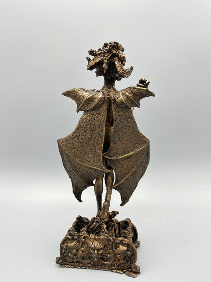 Lilith Statue, Half Scale Resin Sculpture | Mythic Goddess Figurine |Myths and Legends Character |Altar Statue for Gothic Home Decor