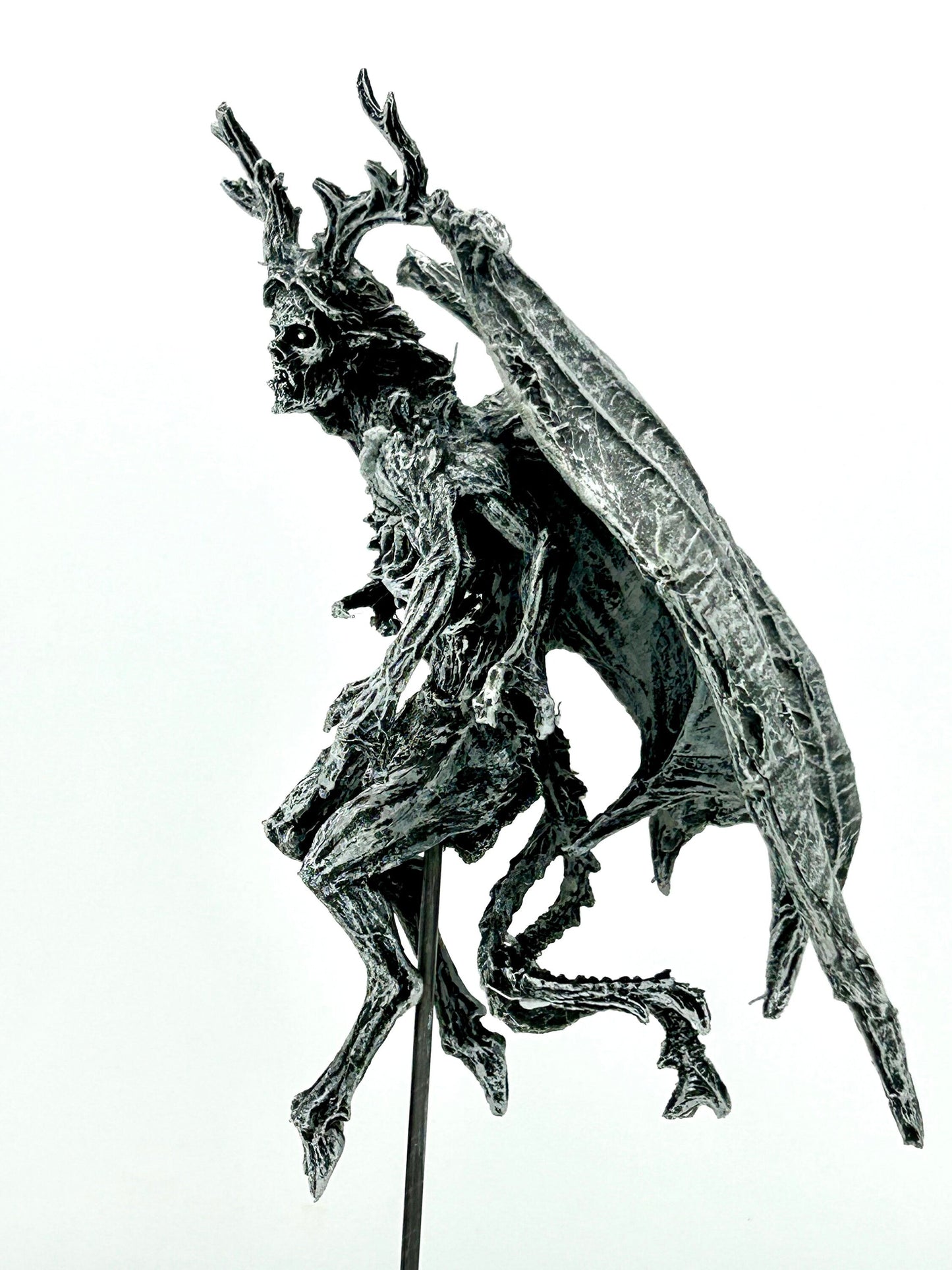 Angel of Death Statue, Half Scale Resin | Mythic Creature Figurine | Myths and Legends Monster Statue | Demon Statue for Gothic Home Decor