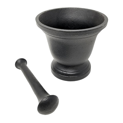Cast Iron Mortar and Pestle 4-1/4"