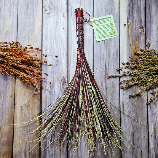 Decorative Broom - Rustic Cottagecore Decor
