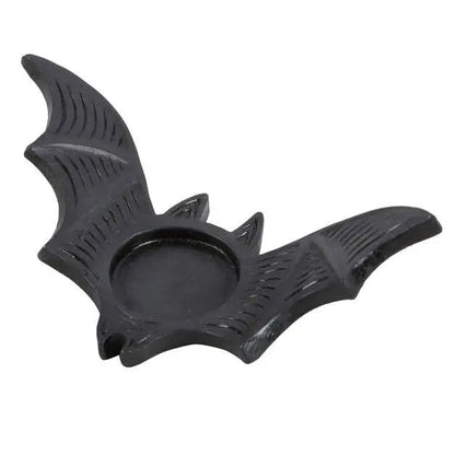 Gothic Bat Tealight Candle Holder