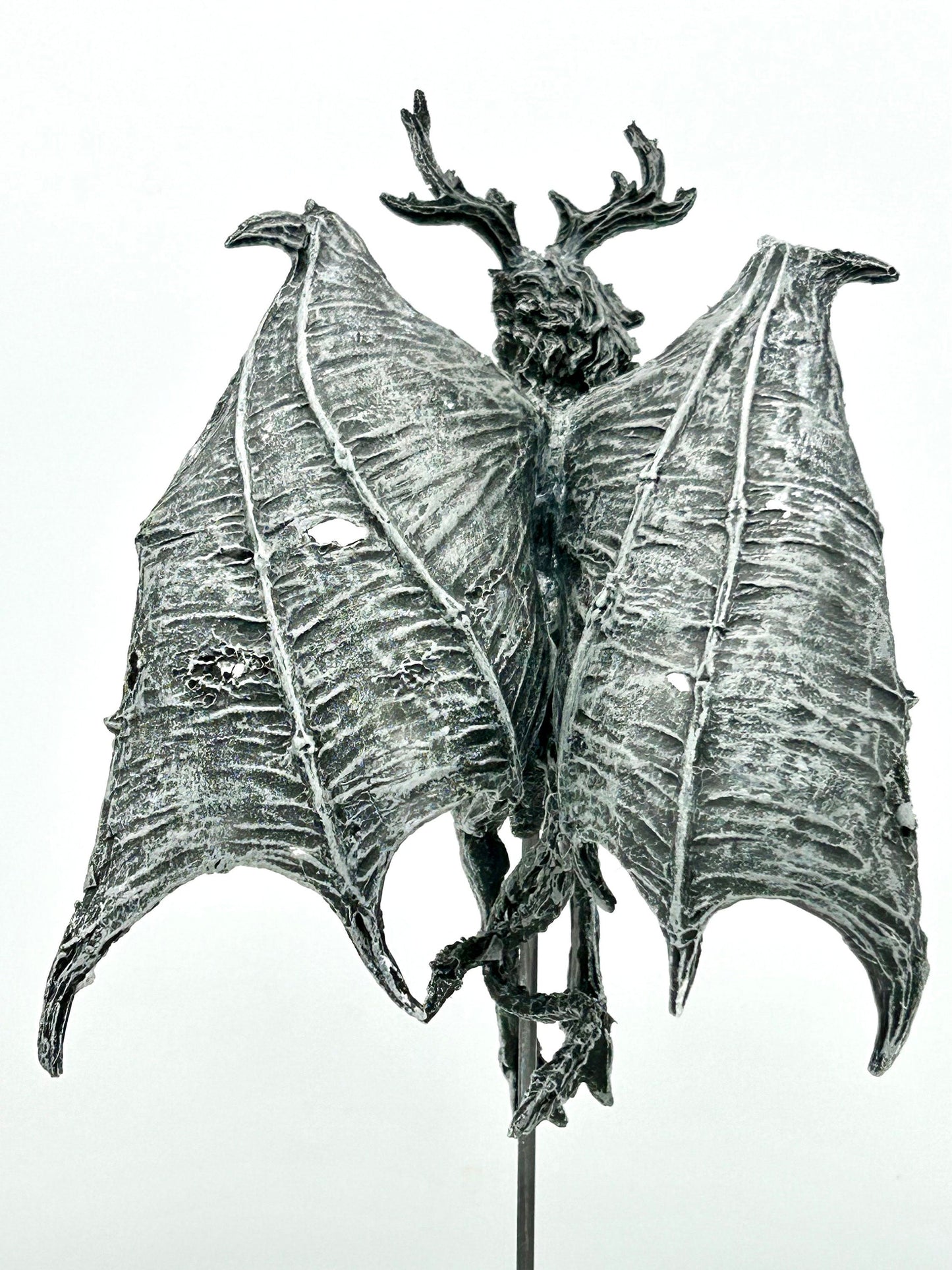 Angel of Death Statue, Half Scale Resin | Mythic Creature Figurine | Myths and Legends Monster Statue | Demon Statue for Gothic Home Decor