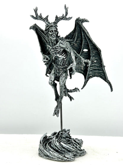 Angel of Death Statue, Half Scale Resin | Mythic Creature Figurine | Myths and Legends Monster Statue | Demon Statue for Gothic Home Decor