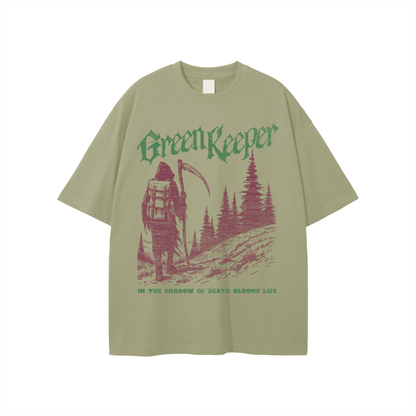 Green Keeper Grim Reaper Cotton Tee
