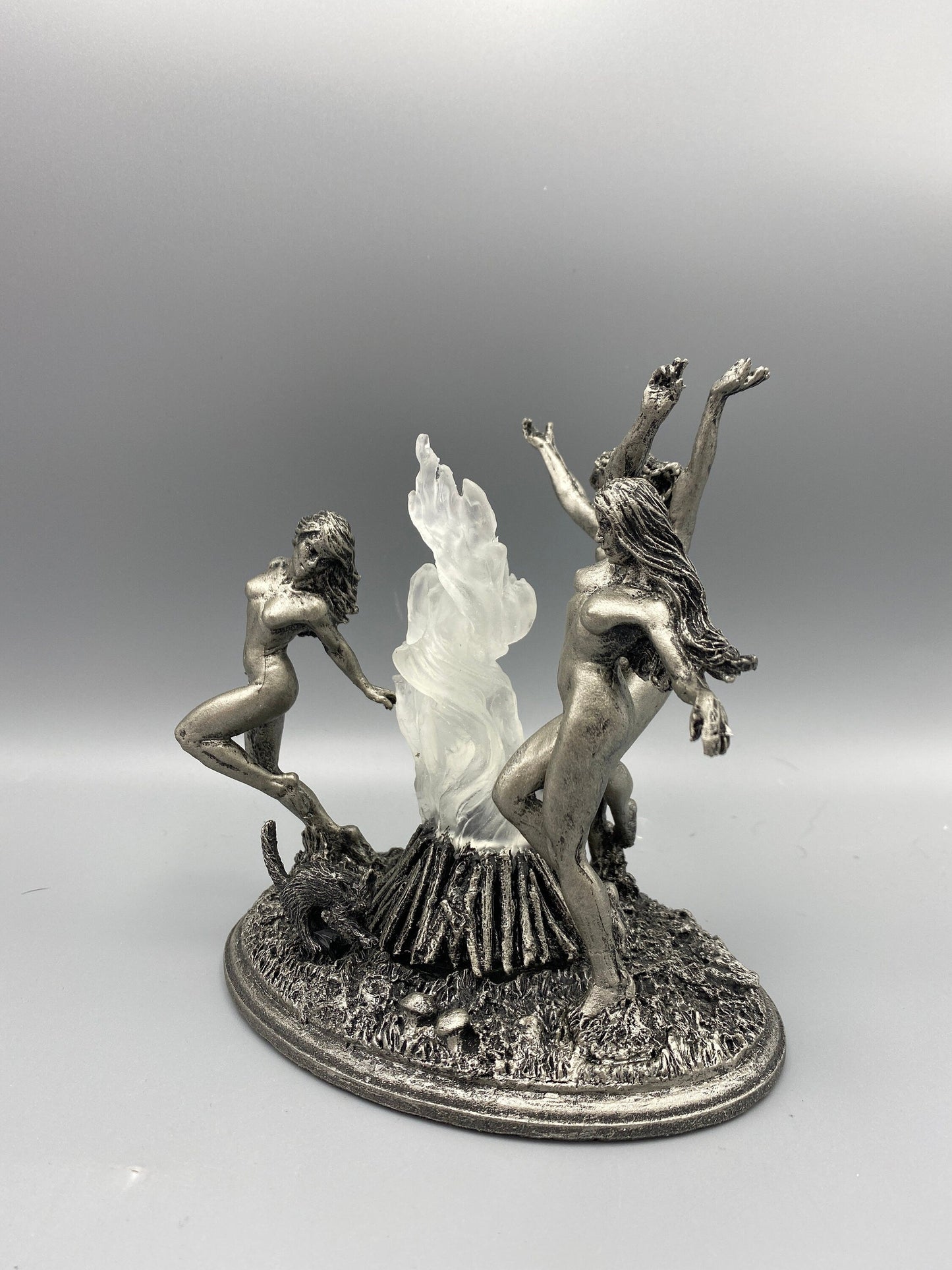 Witch's Sabbath Sculpture, with LED light feature