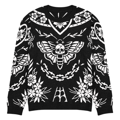 Old School Ink Knit Crewneck Sweater
