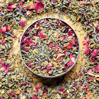 Beltane Herbal Incense – Rose Hawthorn Floral Blend for Passion, Growth & Spring Rituals